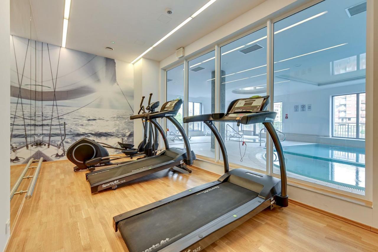 גדנסק Apartments Waterlane Island Pool & Gym Spa מראה חיצוני תמונה