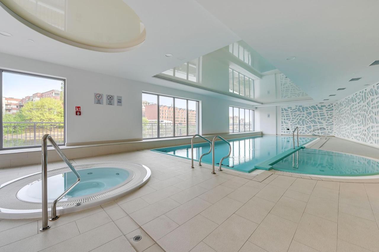 גדנסק Apartments Waterlane Island Pool & Gym Spa מראה חיצוני תמונה